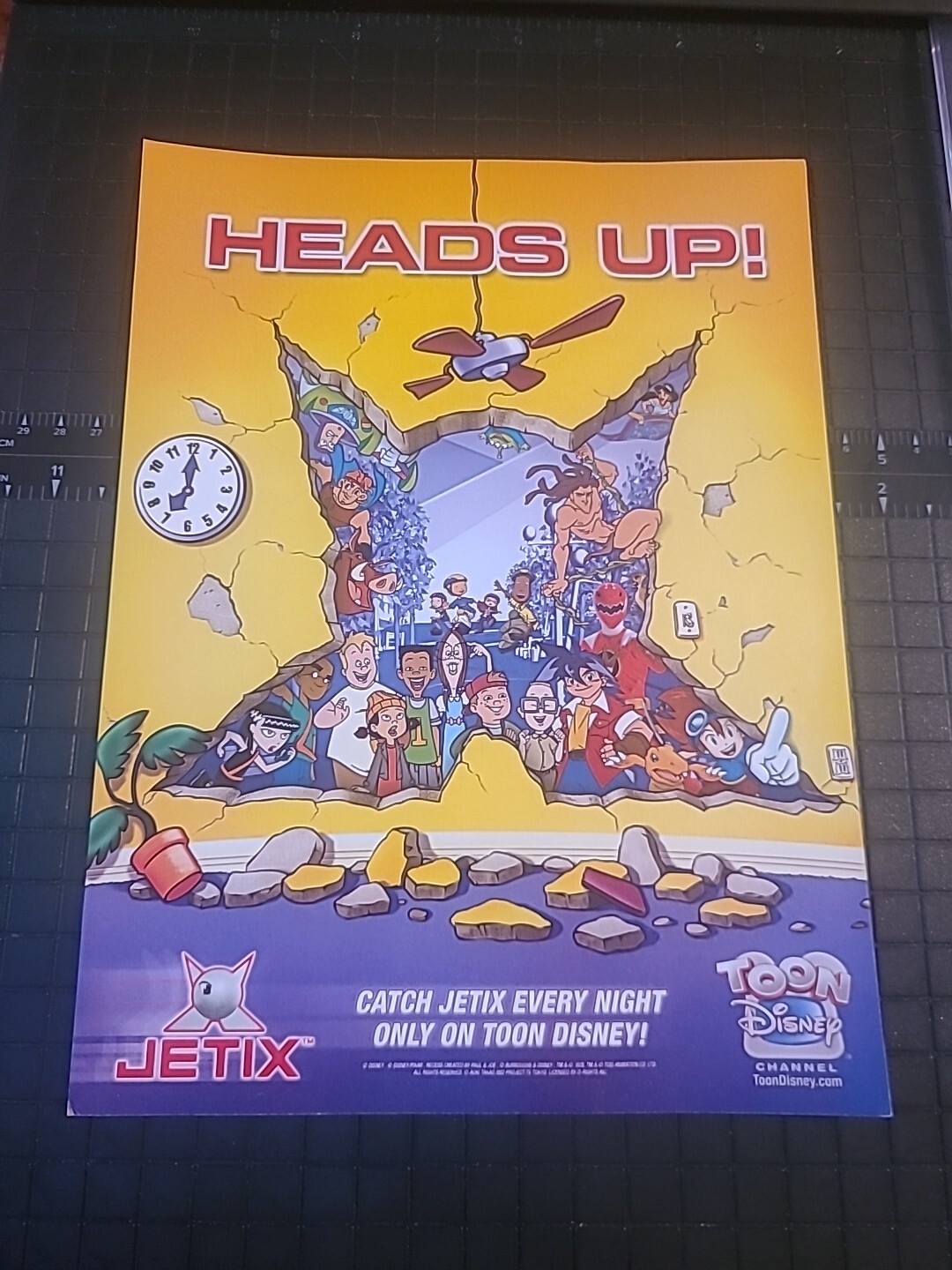 Toon Disney Recess Print Ad 2004 8x11 Great To Frame 