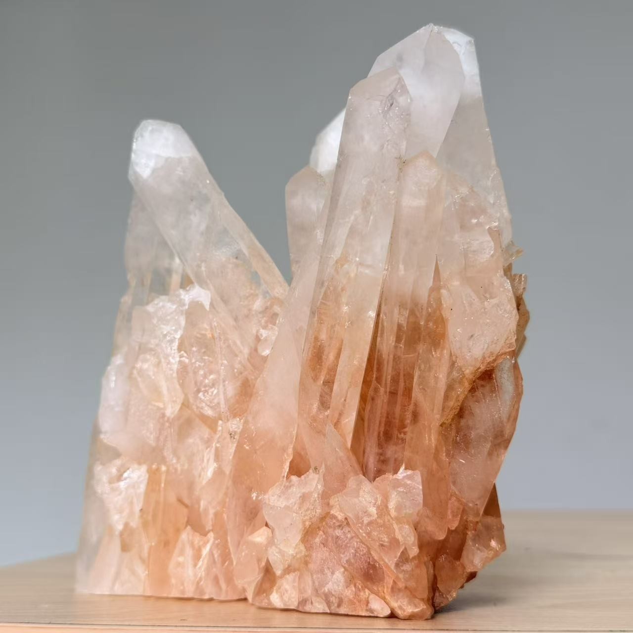4.4LB Natural Clear Quartz Cluster Crystal Mineral Specimen Healing Display