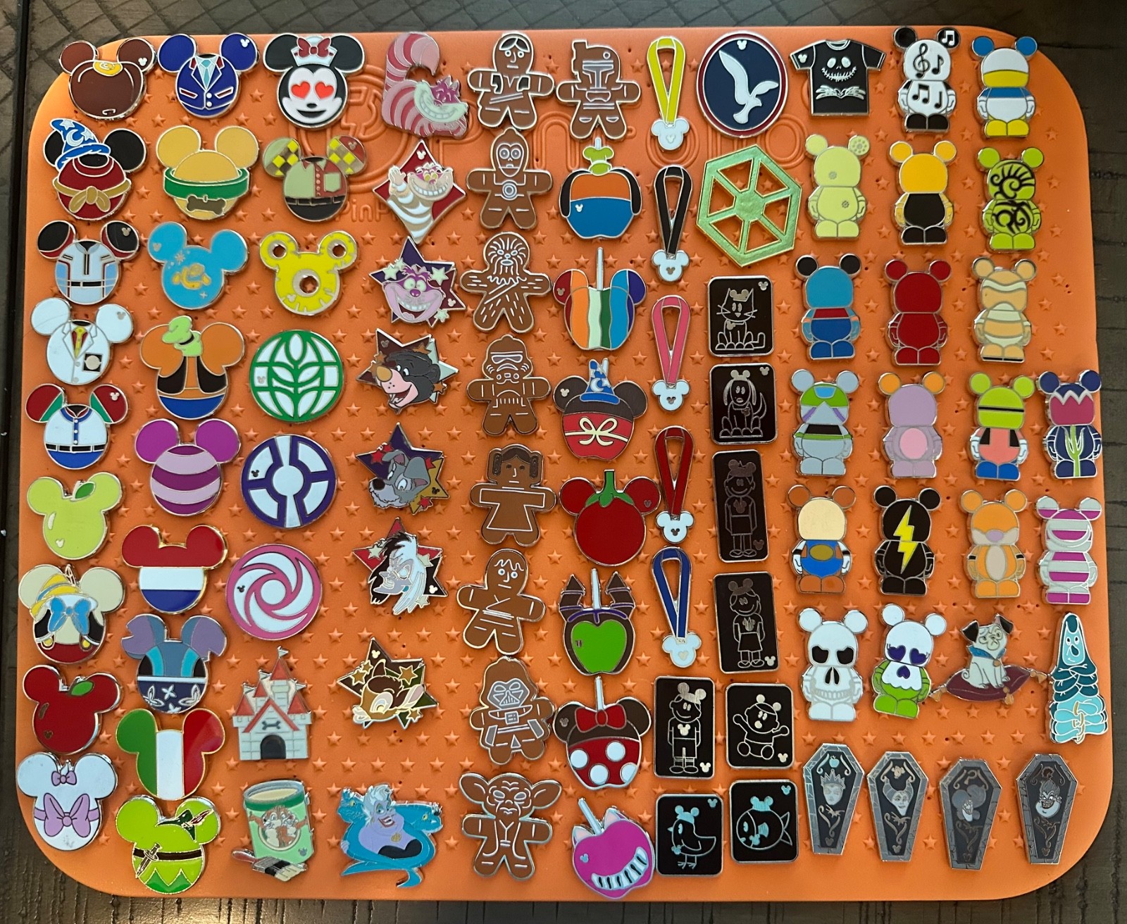 Disney Pin Trading - Lot of 100 - No Duplicates - 100% Tradeable - 