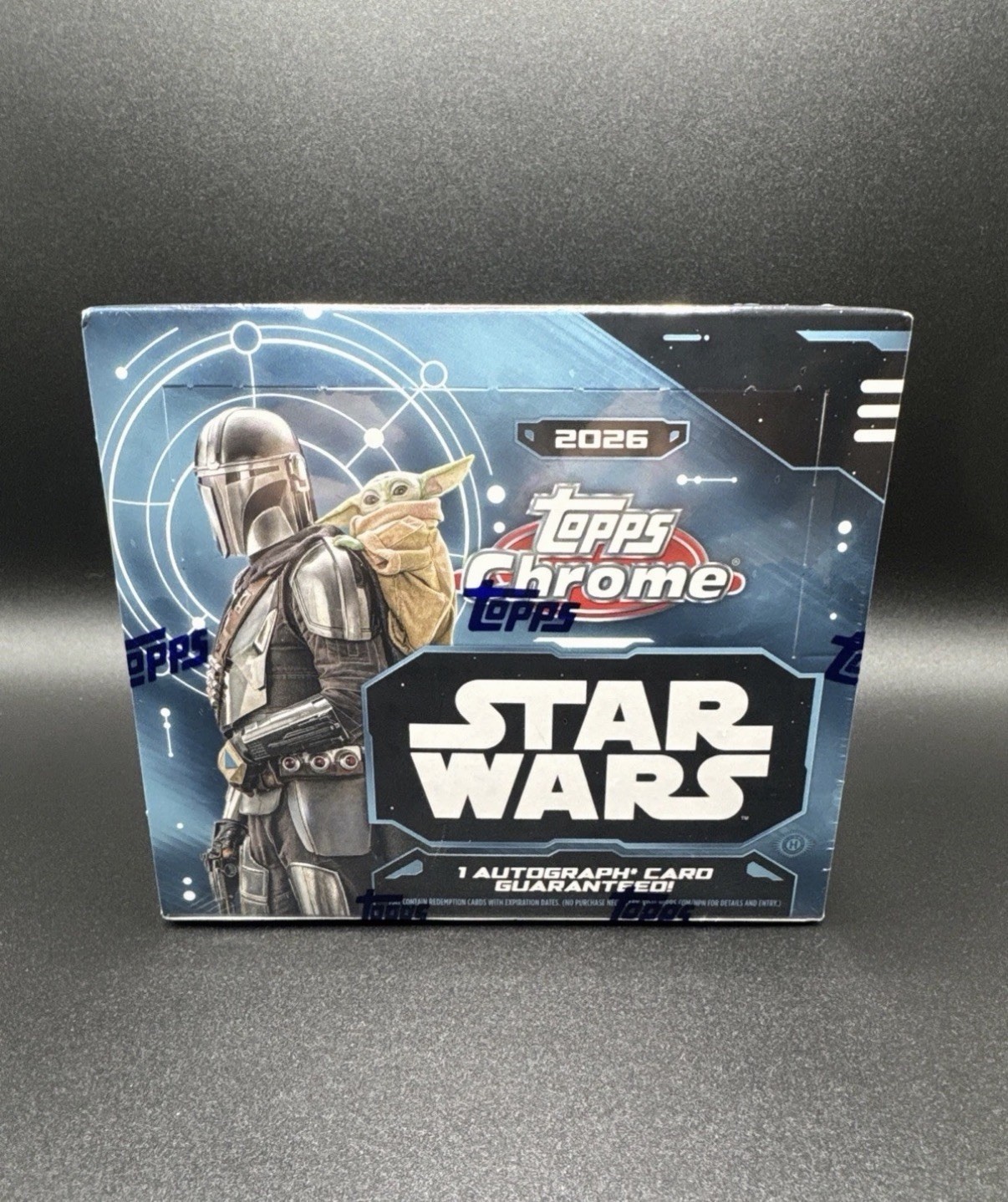2026 Topps Chrome Star Wars Hobby Box Ships Today Sealed In Hand Ready to Ship
