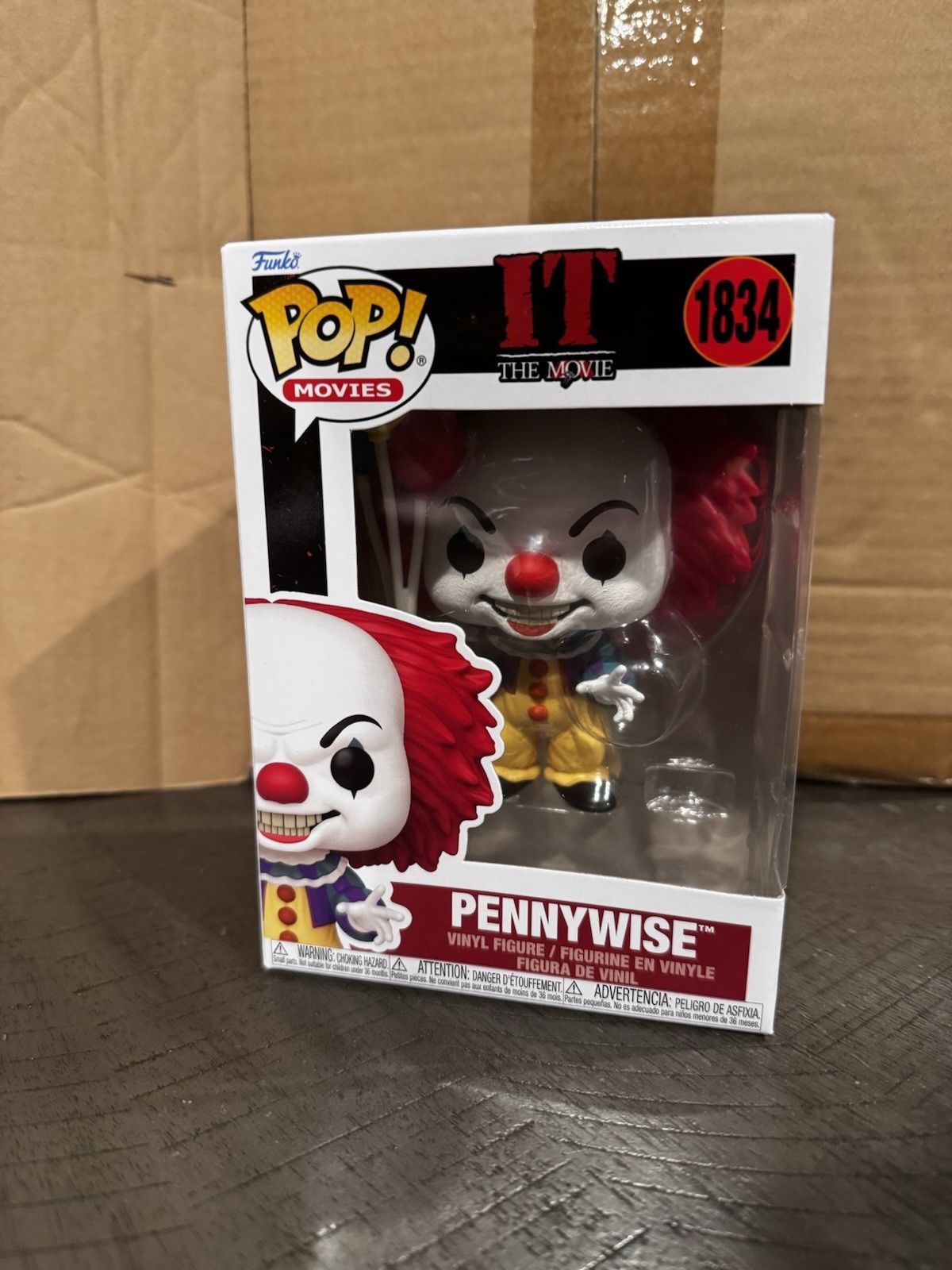 Funko Pop It - Pennywise (1990) Vinyl Figure #1834