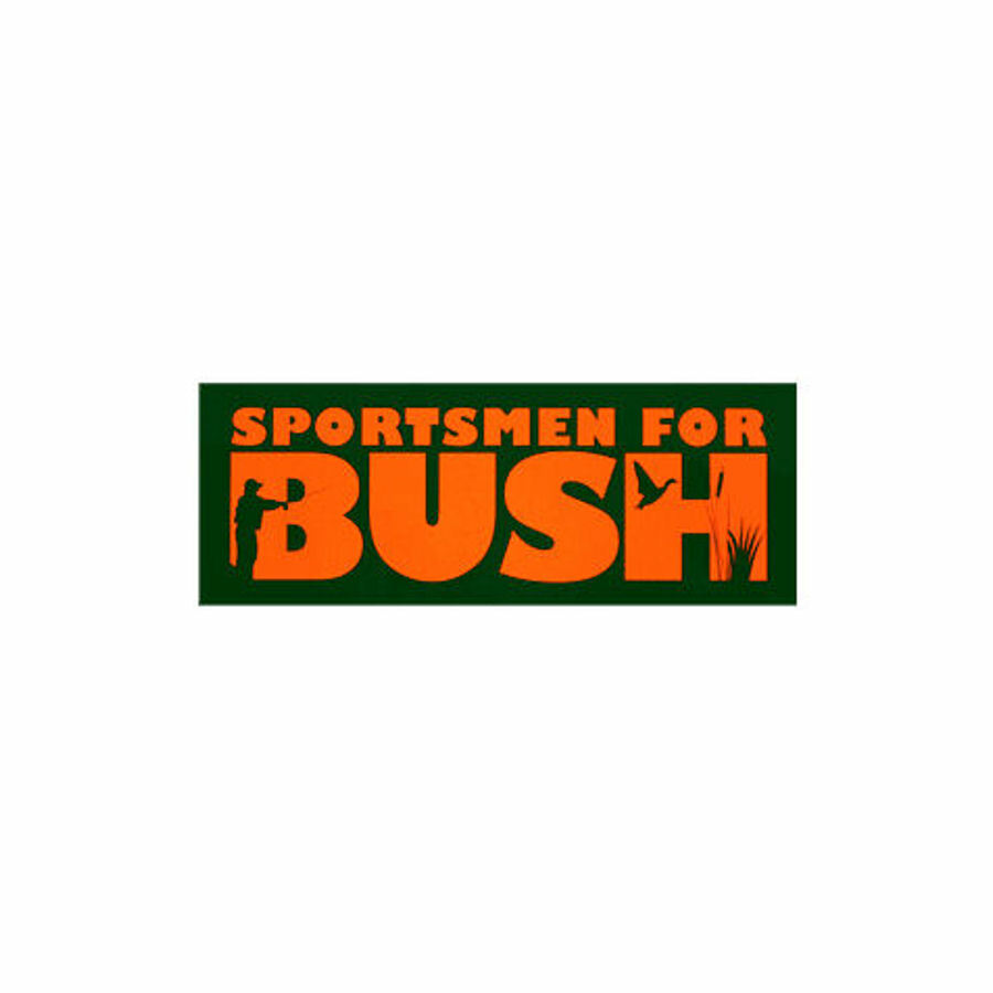 Sportsmen For George W Bush W President 2004 Bumper Sticker Sportsmen For George W Bush W President 2004 Bumper Sticker