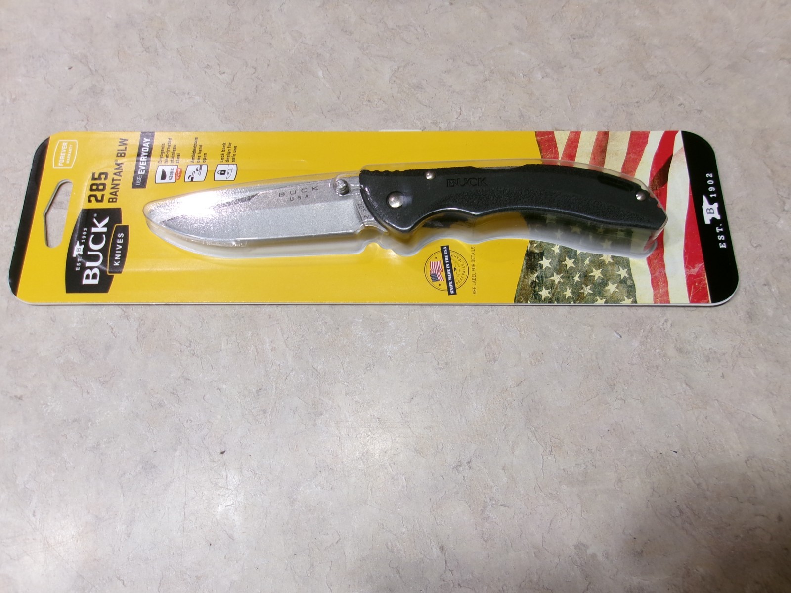 NEW & Sealed Buck 285 Bantam BLW - 3 1/8