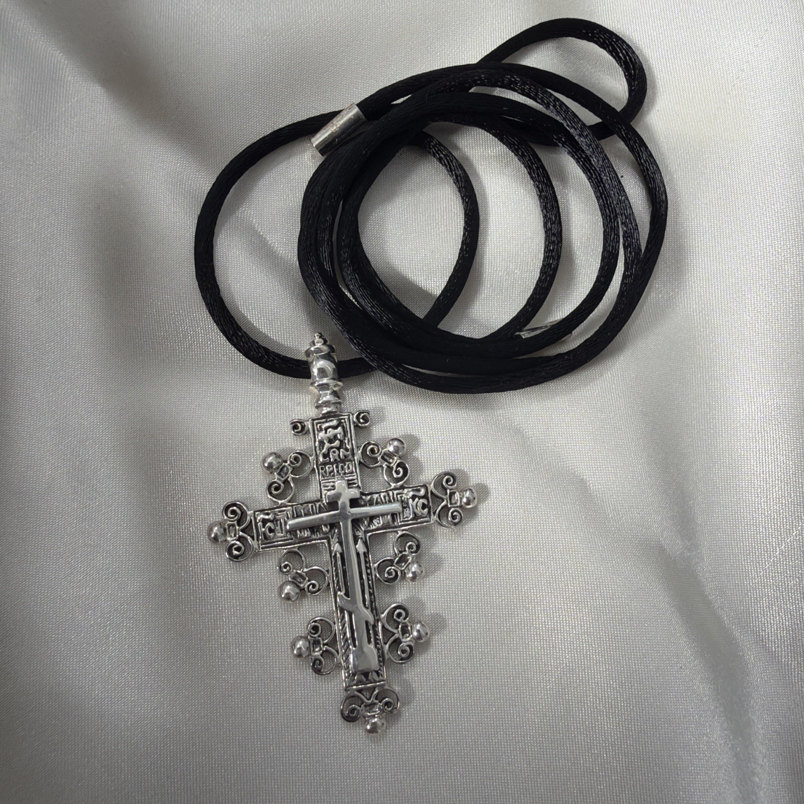 VTG / ANTIQUE SOLID SILVER X-LARGE 2 1/2
