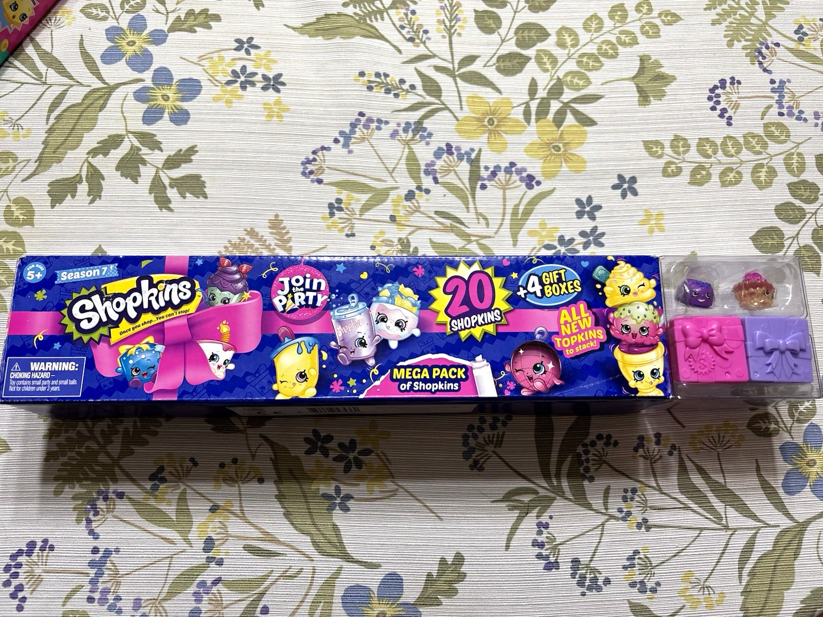 Shopkins Season 7 Mega Pack 20 Figurines + 4 Gift Boxes Limited Edition Plastic