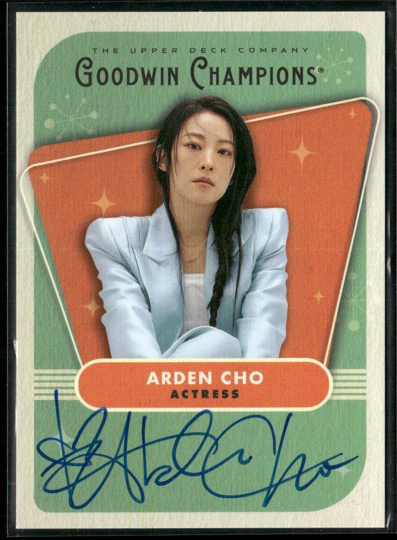 2026 Upper Deck Goodwin 50'a Art Frame Auto - Arden Cho KPop Demon Hunters Rumi