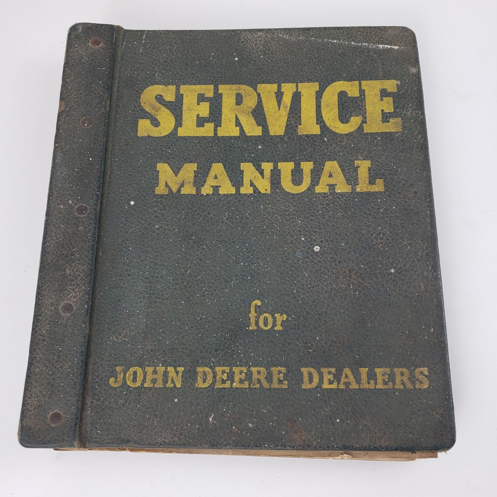 Vintage John Deere Dealer Service Manual Binder Forage Blower Powr-Trol 520-820
