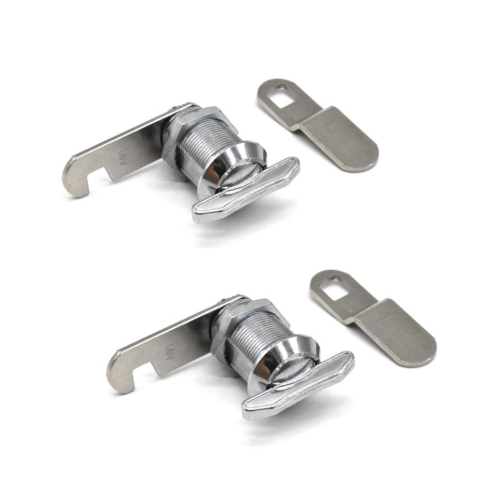 2Pcs Thumb Operated Cam Lock 7/8\