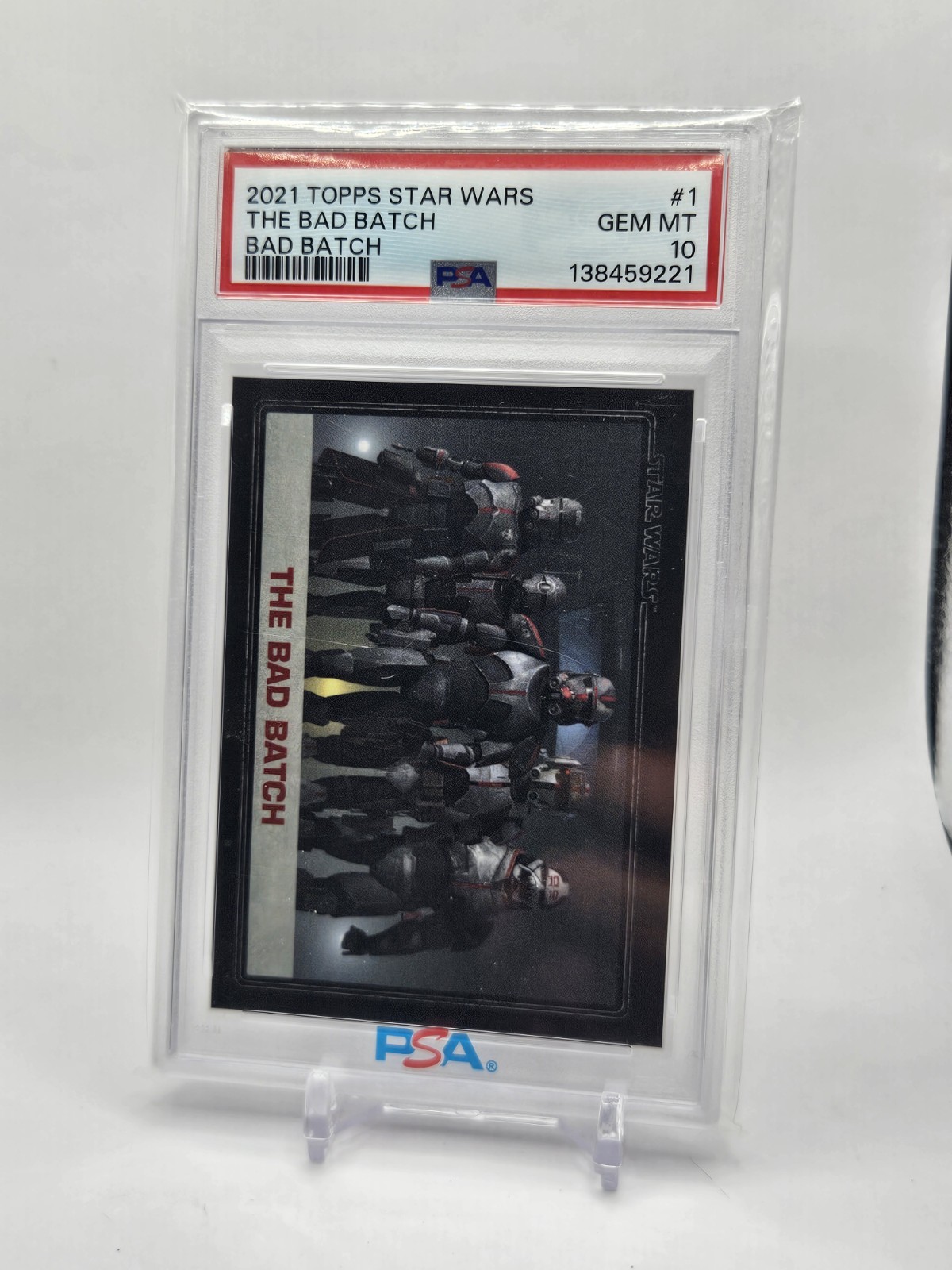 Topps 2021 Star Wars the Bad Batch Exclusive 10-Card Set Cover Card PoP 5
