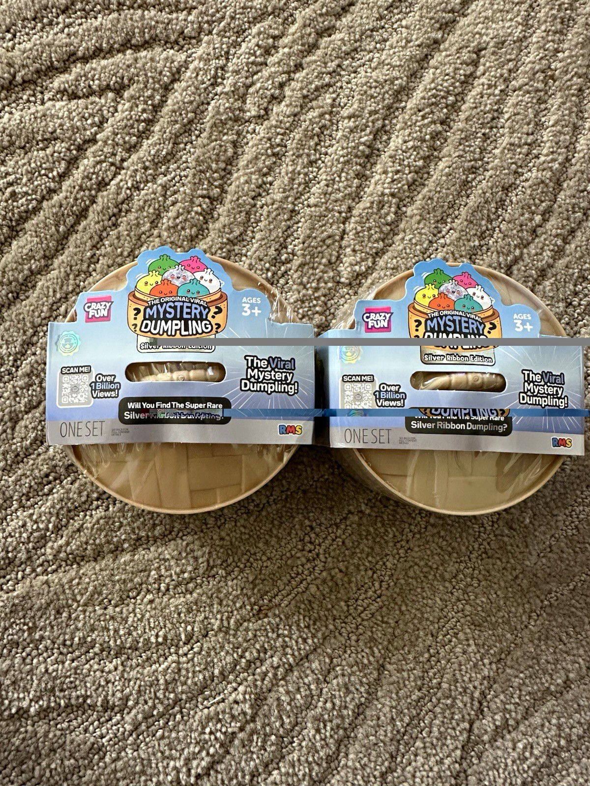 Authentic 🔥Crazy Fun Mystery Dumpling Silver Ribbon Edition🔥RMS🔥 Sealed Authentic 🔥Crazy Fun Mystery Dumpling Silver Ribbon Edition🔥RMS🔥 Sealed