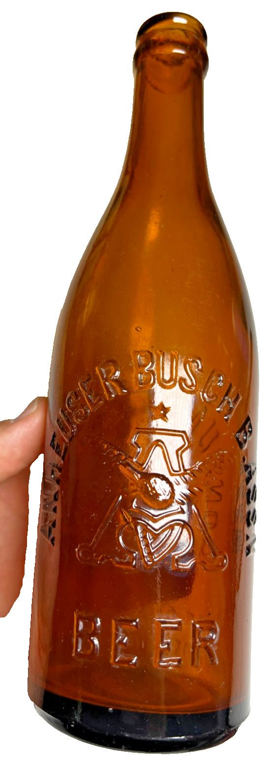 Antique Anheuser Busch Charleston South Carolina Budweiser Bud Bottle A Eagle