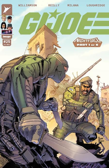 G.I. JOE #25 NM COVER E 1:50 MICHELE RUBINI & ANNALISA LEONI VARIANT IMAGE COMIC
