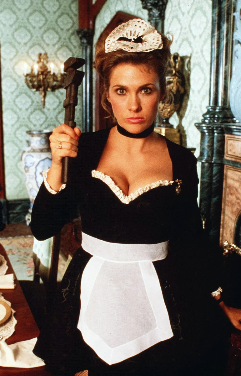 Actress Colleen Camp Clue French Maid Gun Movie Scene Poster Photo 24x36