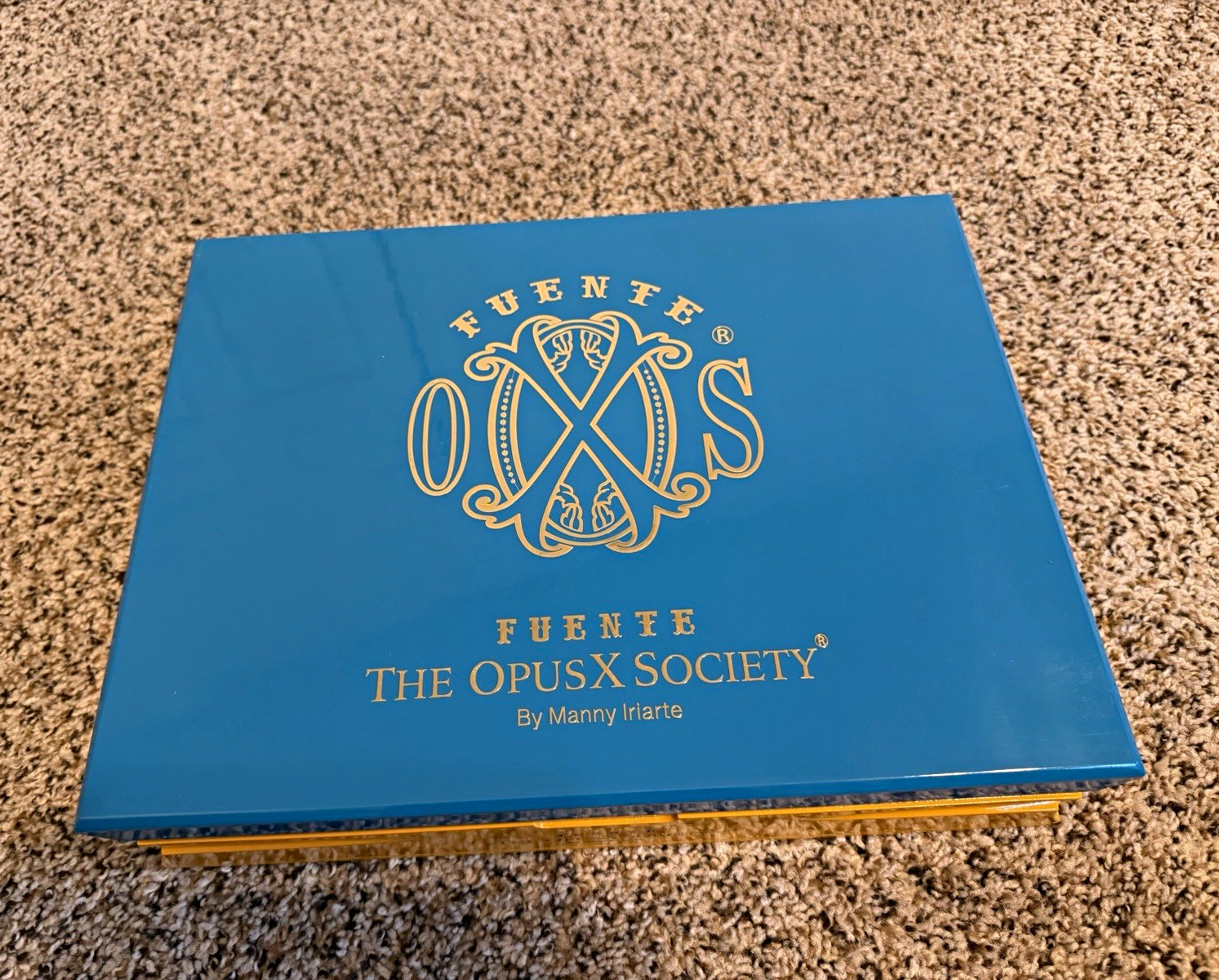 Fuente OpusX Society Collectible Cigar Box w/ Removable Tray