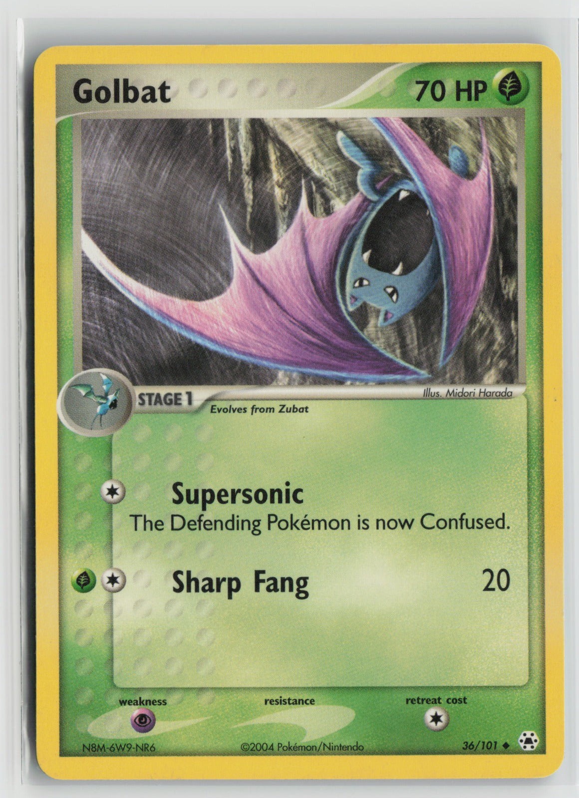 Golbat Uncommon HL 36/101 LP