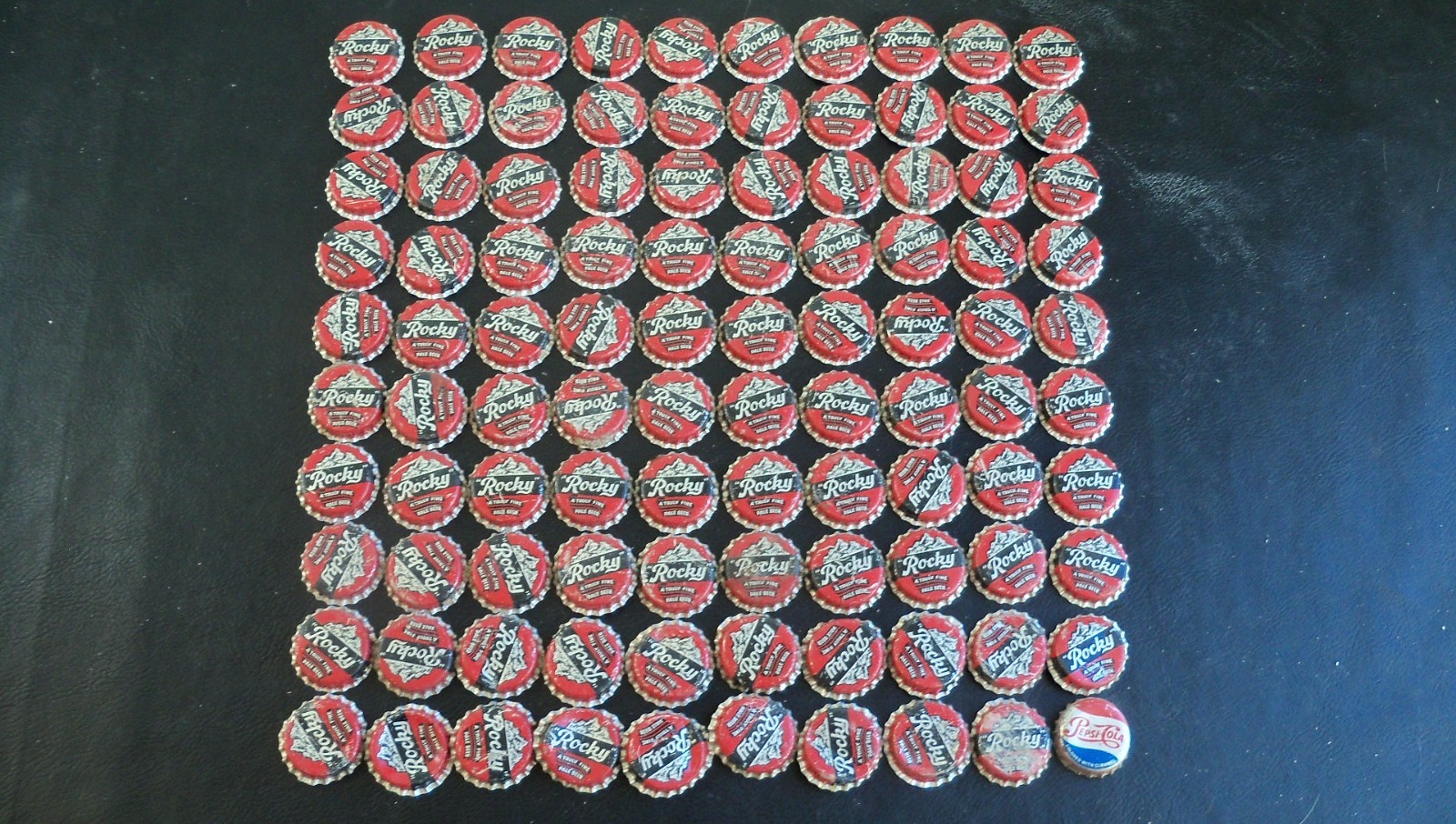 Vintage ROCKY Mountain Beer Bottle Caps ~Anaconda, MT. LOT OF 99 Vintage ROCKY Mountain Beer Bottle Caps ~Anaconda, MT. LOT OF 99