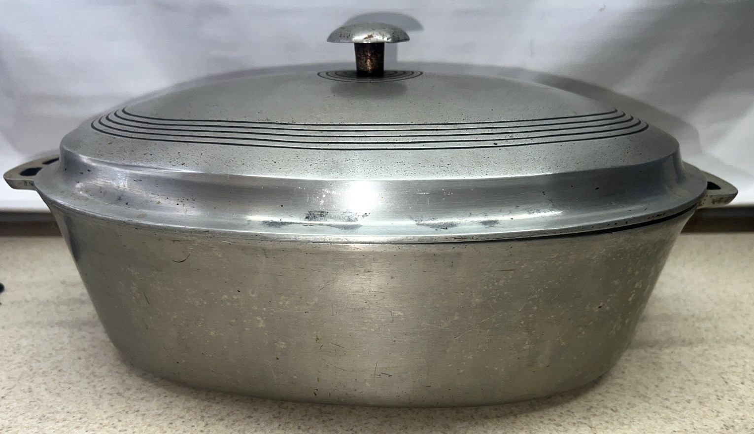 Vintage Wagner Ware Sidney-O # 265 Roaster Baster w/Lid NO TRIVET