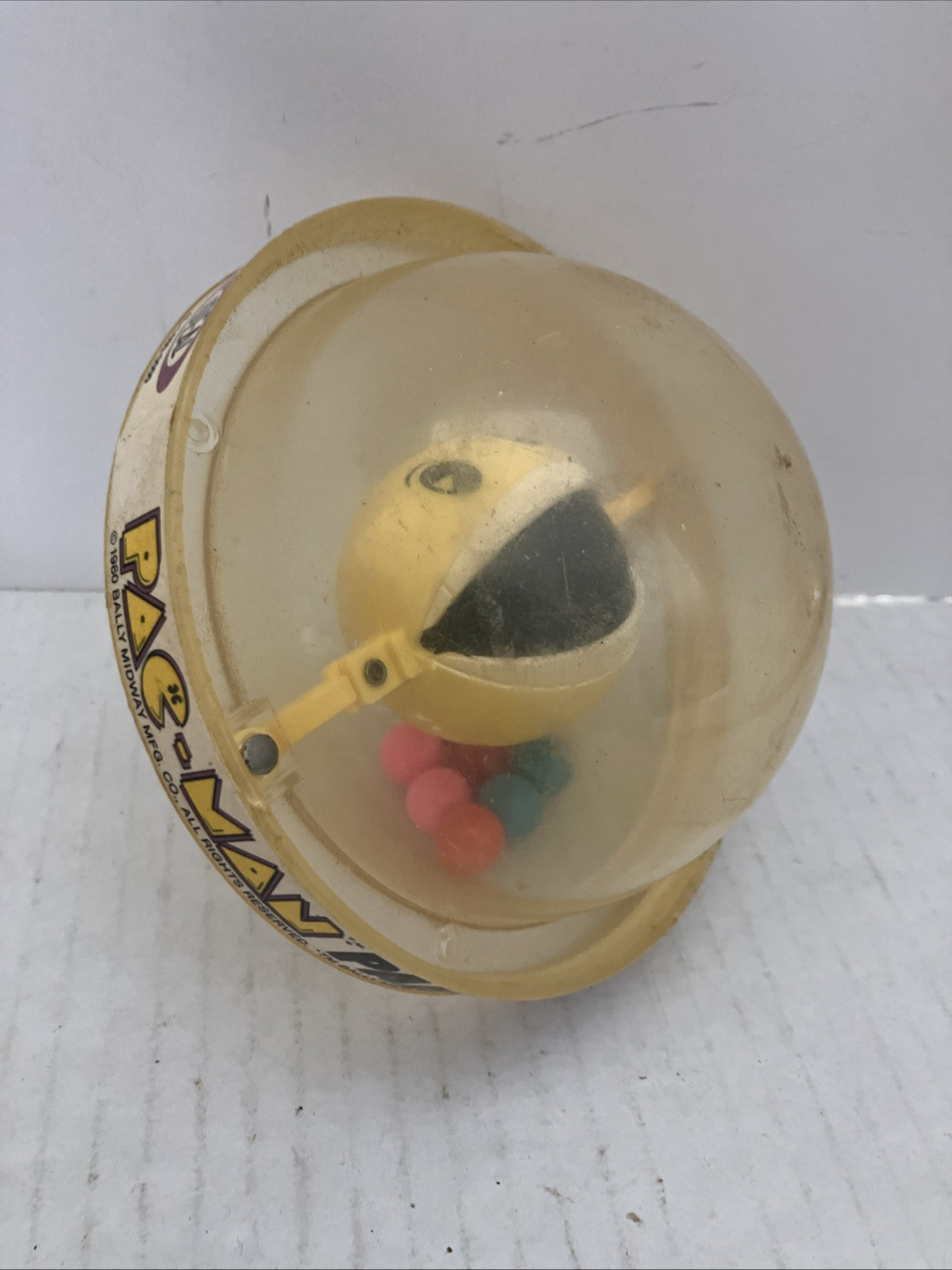 Vintage Original PAC-MAN -- PAC MAN PANIC from ideal, skill get the balls in 