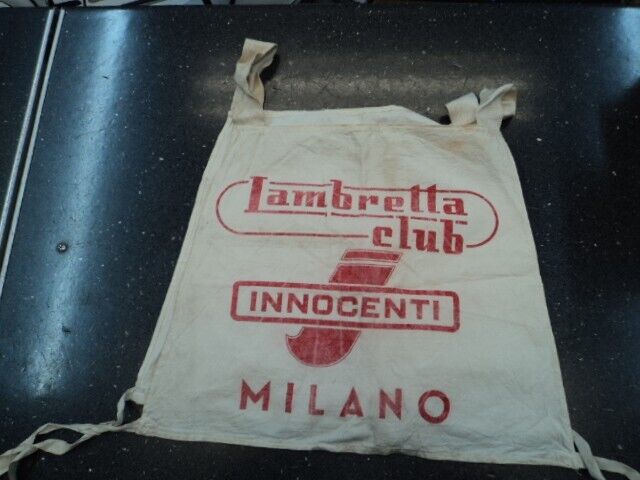 Lambretta Club Innocenti Milano Wearable Bib, Original 60s