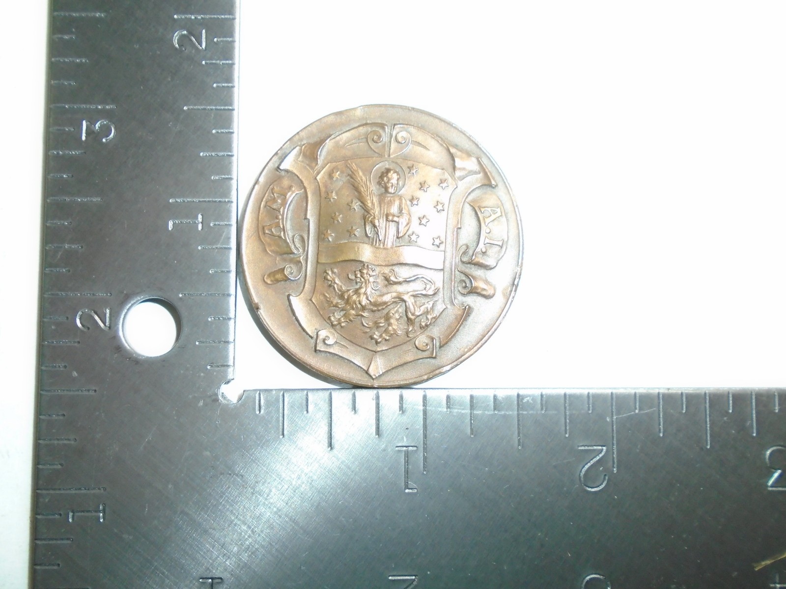 Original Pre-WWII Germany Ehrengabe der Stadt M.Gladbach Bronze Medal
