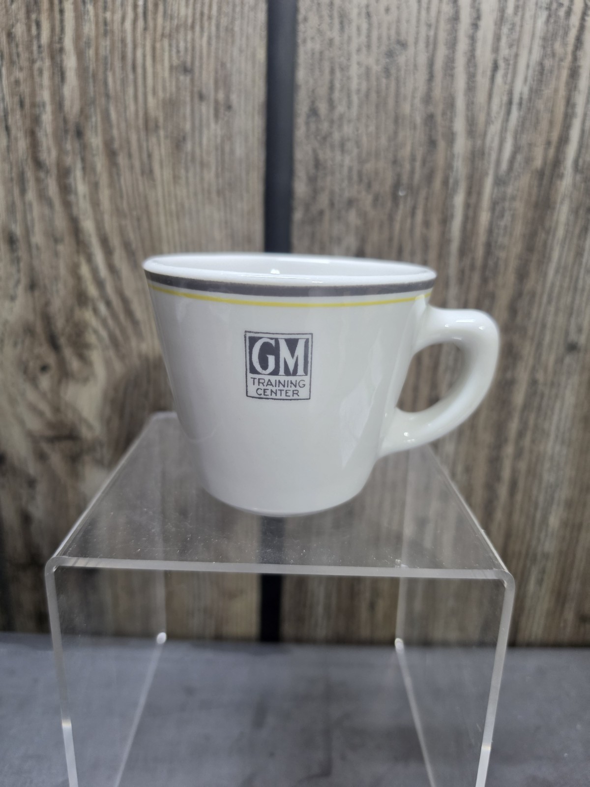 GM General Motors TRAINING Center Coffee Mug 1957 Jackson China /restaurant Ware