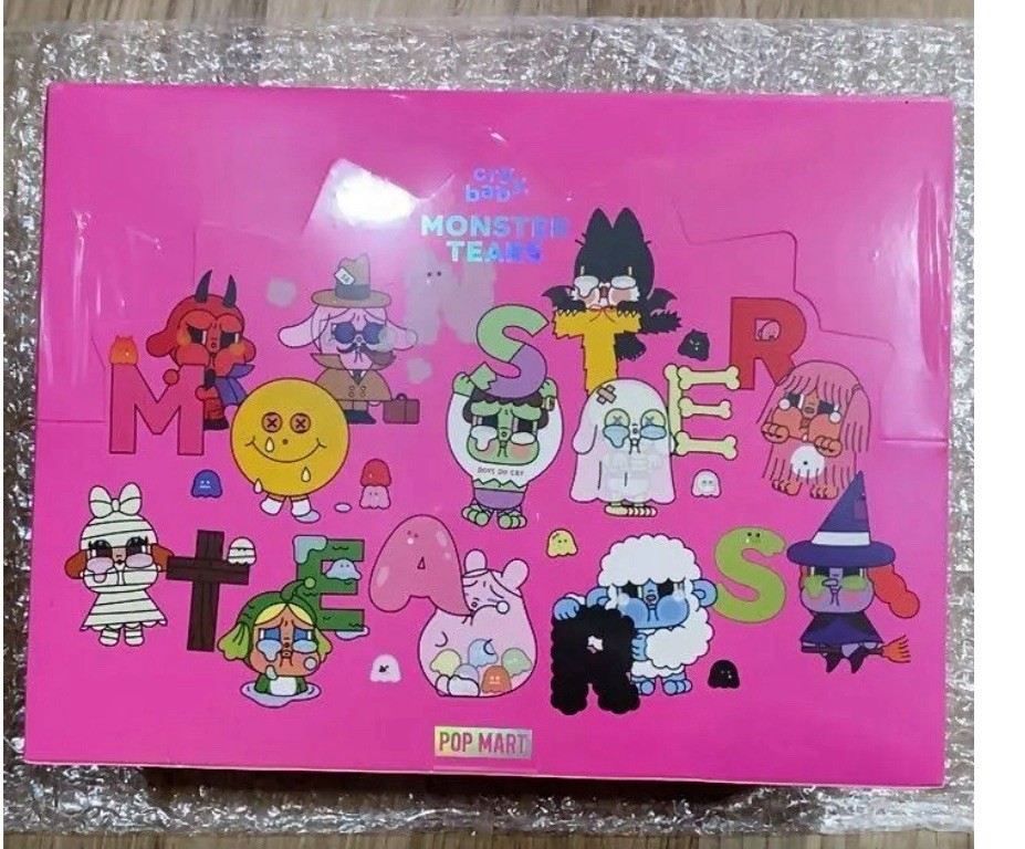 Pop Mart CryBaby Monster Tears Series Sealed Case (12 Blind Box)