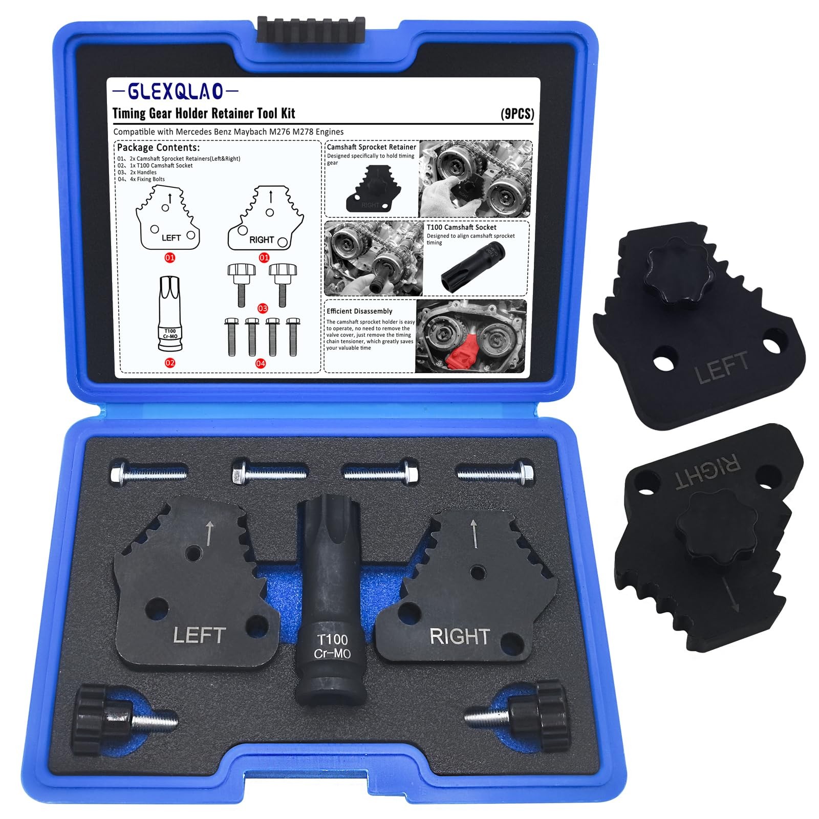 Timing Gear Retainer Tool Set For Mercedes M276 M278