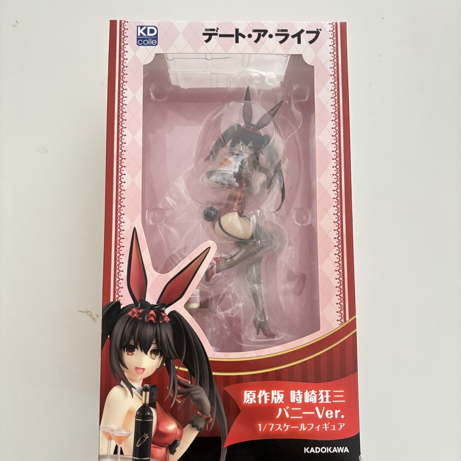 Date A Live Tokisaki Kurumi Bunny Ver. 1/7 Figure KADOKAWA KDcolle US Seller New Date A Live Tokisaki Kurumi Bunny Ver. 1/7 Figure KADOKAWA KDcolle US Seller New