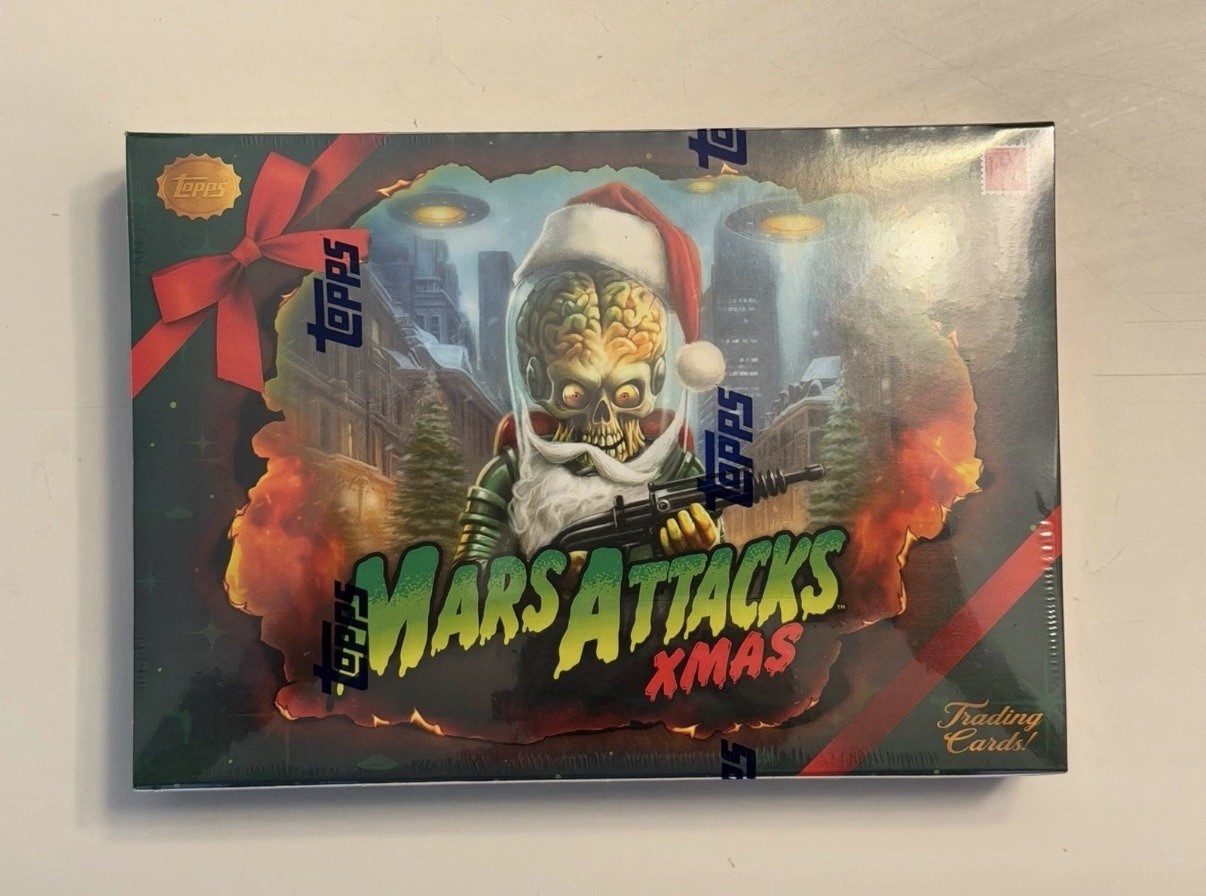 2026 Topps Mars Attacks Christmas Hobby Box ✅IN HAND SHIPS FAST✅