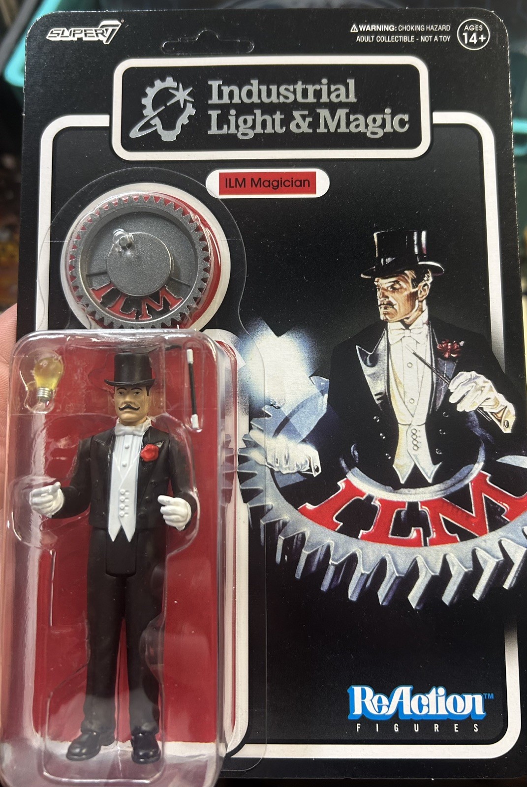ILM 50th Magician Super7 ReAction Figure - 2025 Employee Crew Company Exclusive
