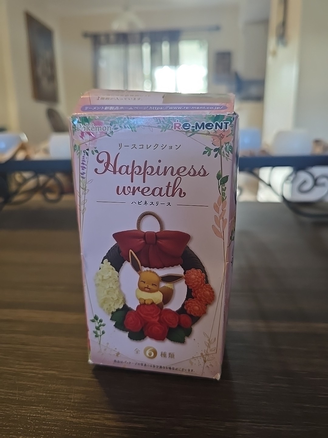 Pokemon Happiness wreath #1 Pikachu & Shaymin Mini Figure From Japan