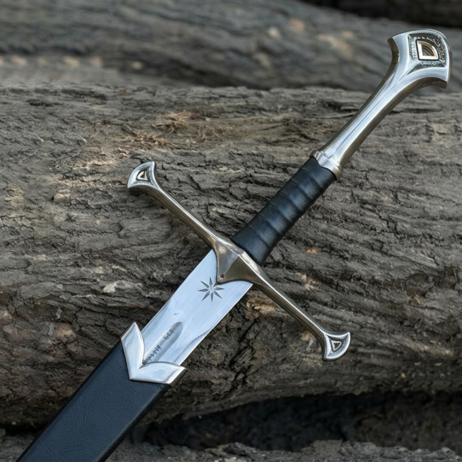 Handmade Fantasy Sword, Stainless Steel Display Sword, Collectible Sword