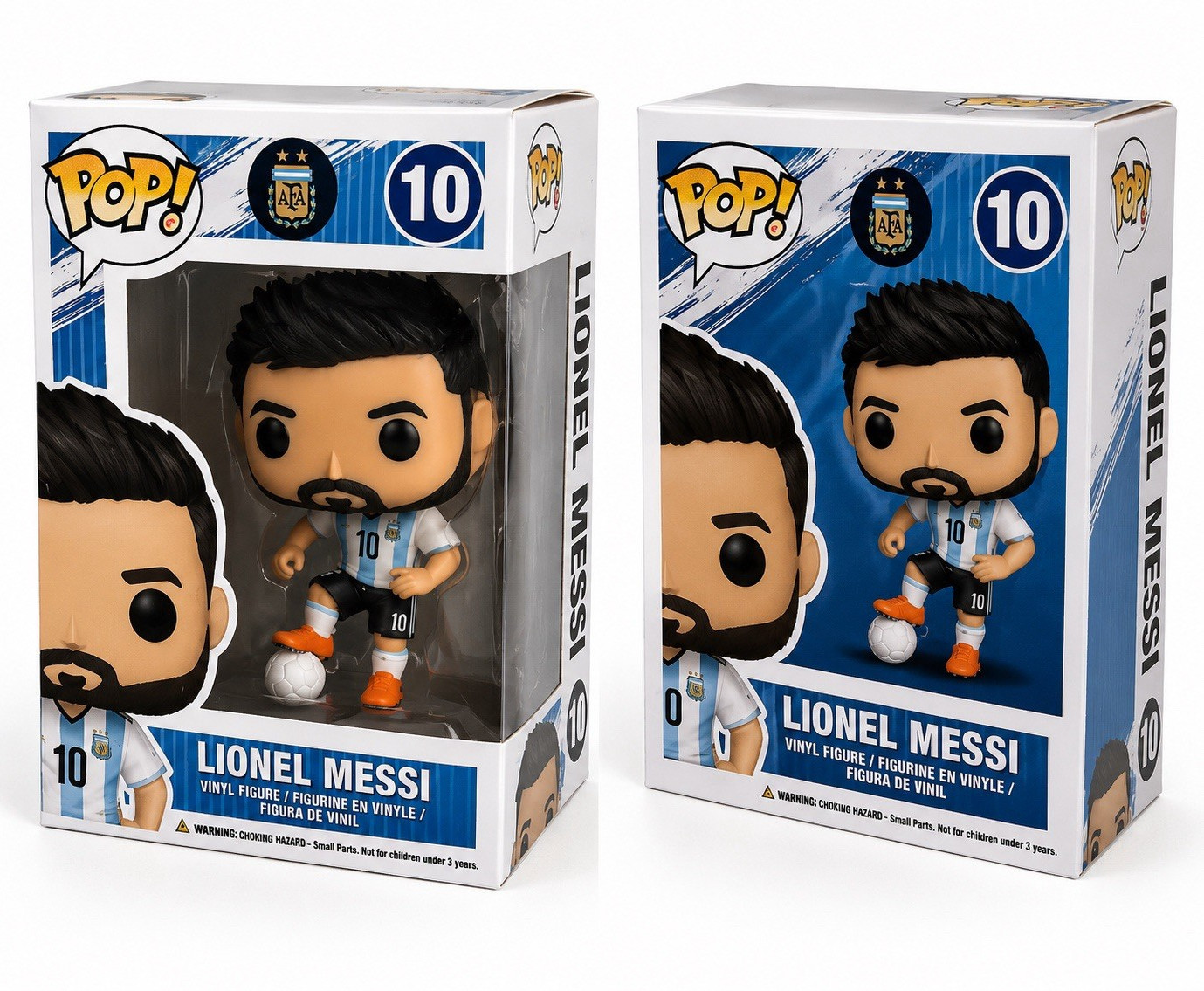 2026 World Cup Pop Lionel Messi #10 Vinyl Figure Graded, Unopened Box