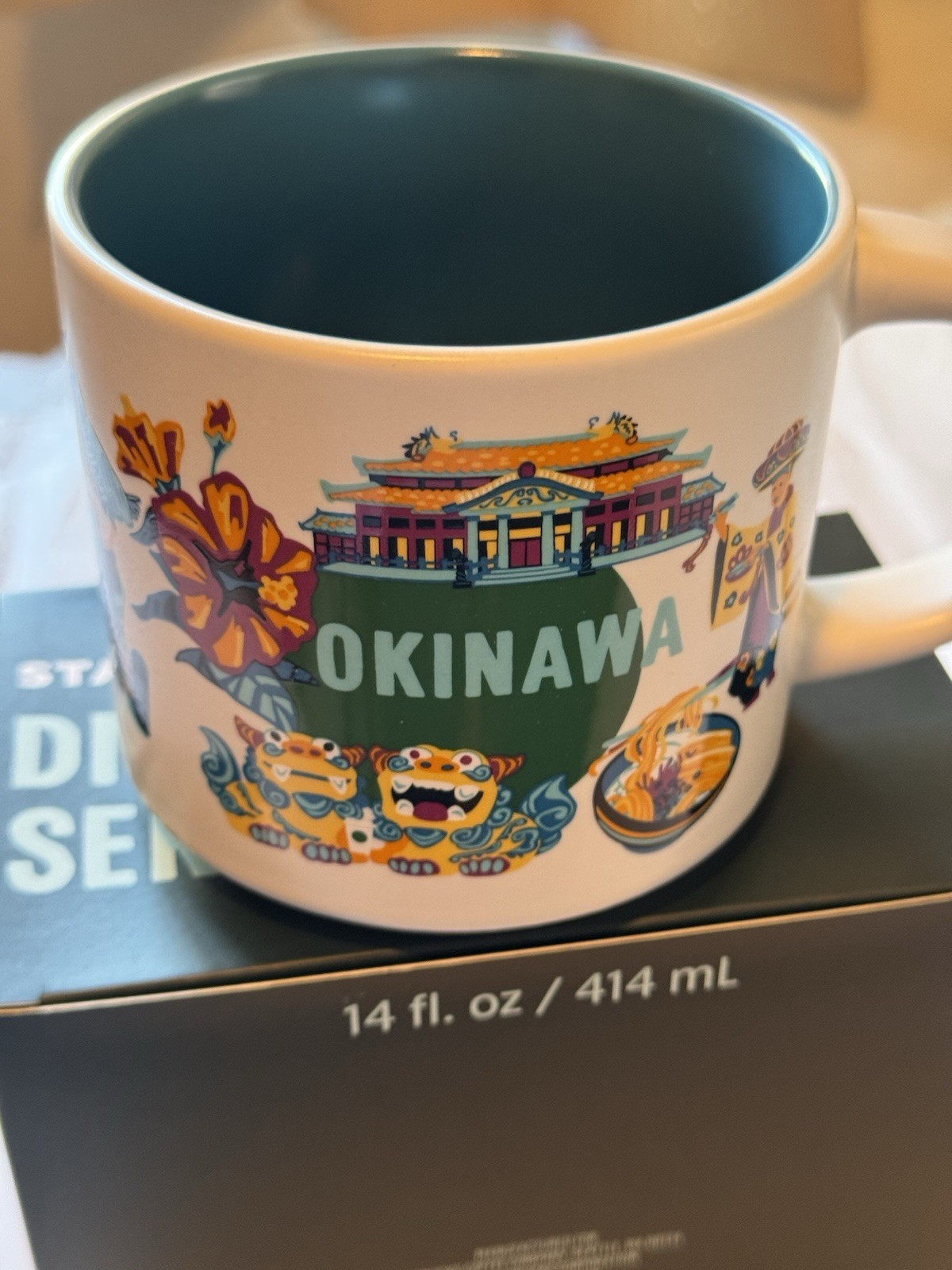 NEW STARBUCKS Japan “DISCOVERY SERIES” Collection OKINAWA Mug, 414 ml