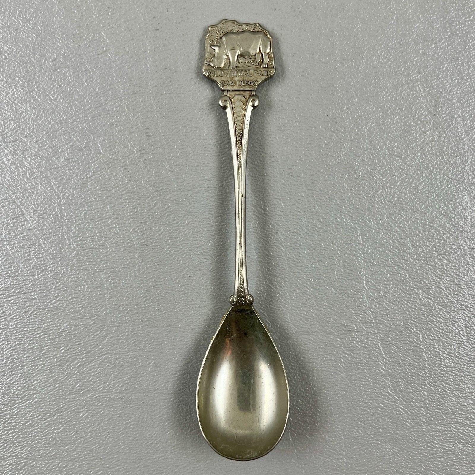Vintage San Diego Wild Animal Park Collector Souvenir Spoon DAL Holland 5\