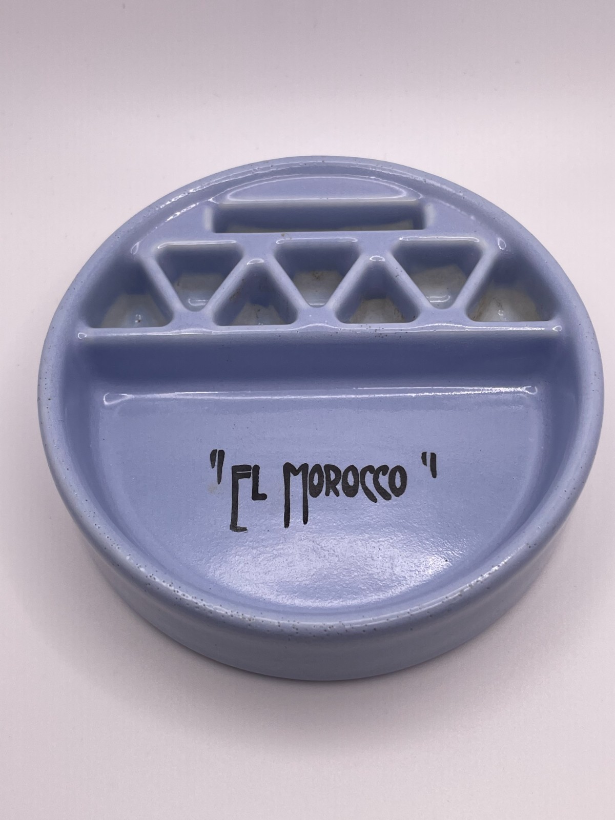 Vintage El Morocco Nightclub New York NYC SNUF-A-RETTE Ashtray Trinket Dish