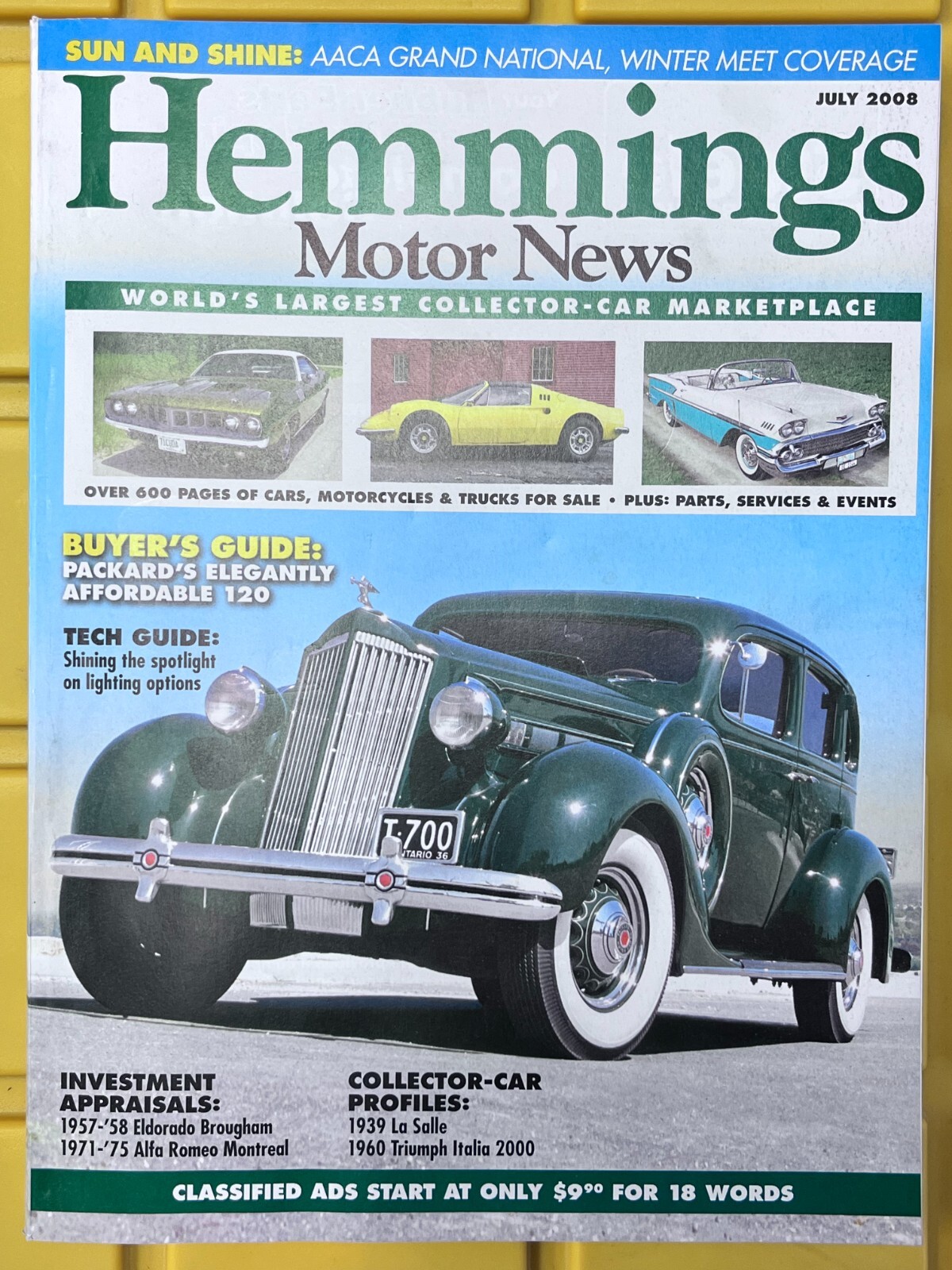 1935-36 Packard 120 Buyer Guide, Borgata & Tom Mack 2008 Auction, Hemmings