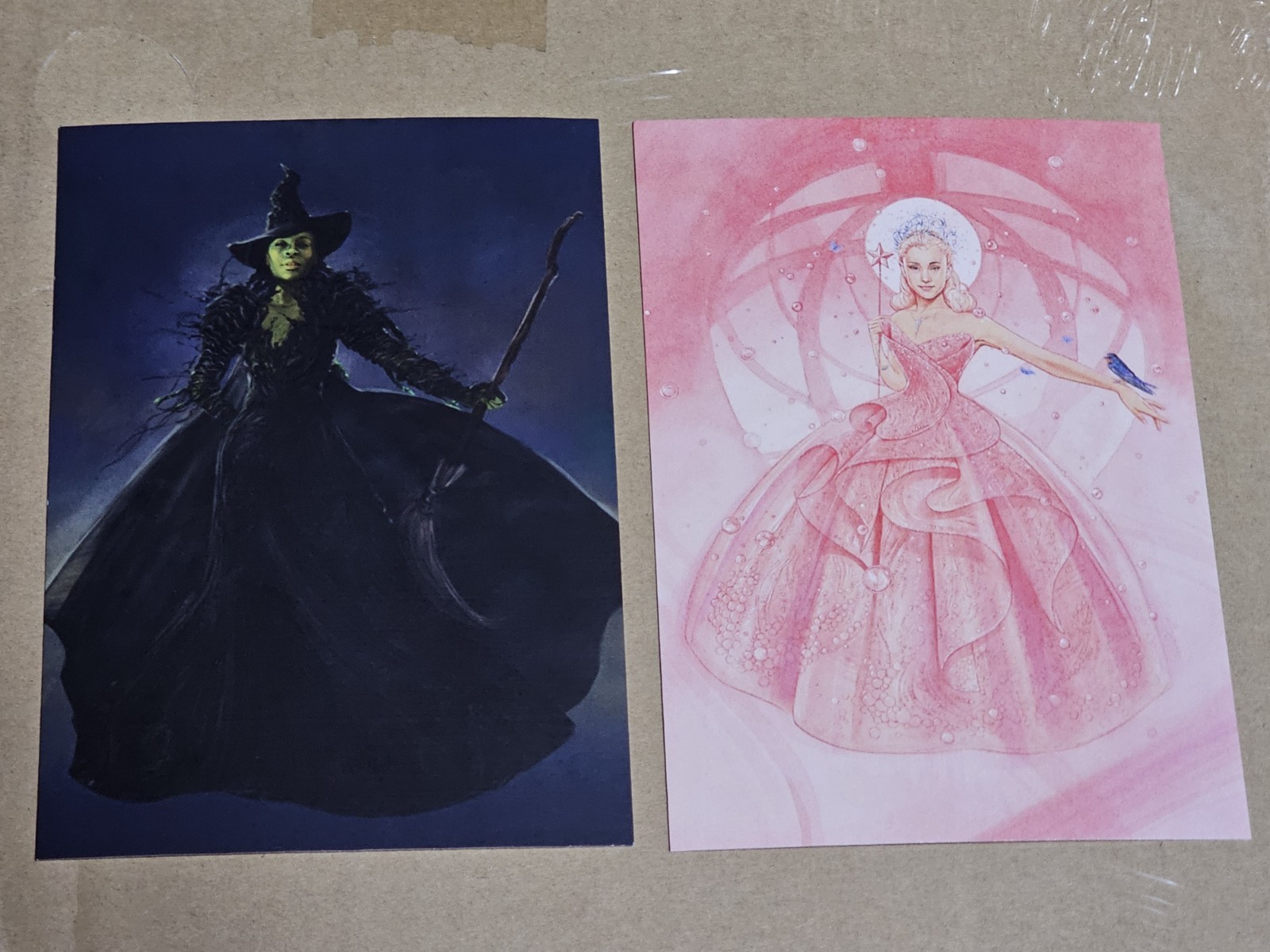 Wicked Paul Tazewell Museum Exhibit Elphaba And Glinda Postcards