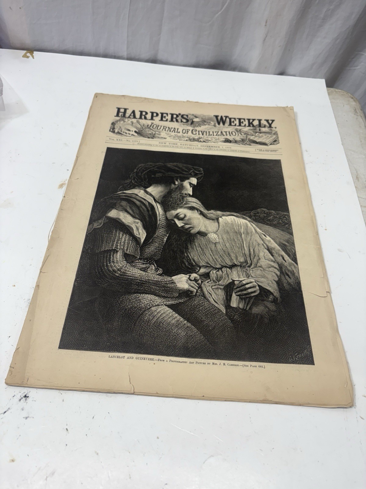 Harper's Weekly original September 1, 1877 