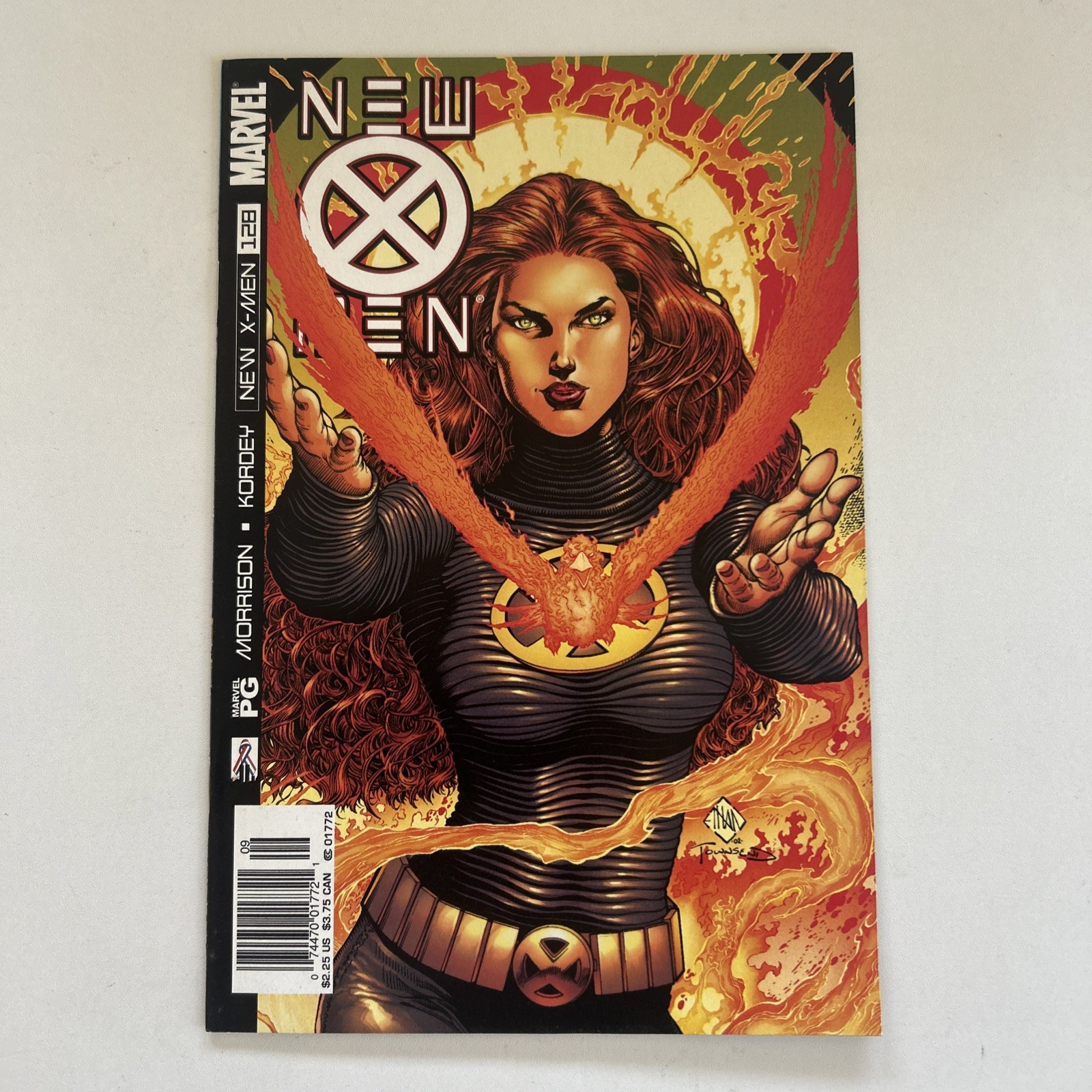 New X-Men #128 NEWSSTAND Variant Marvel 2002 RARE HOT MARVEL X-MEN SEE PICS