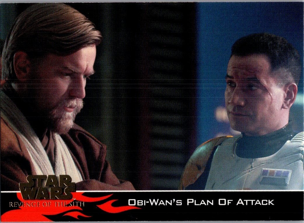 2005 Topps Star Wars Revenge of the Sith #42 Obi-Wan\'s Plan Of Attack