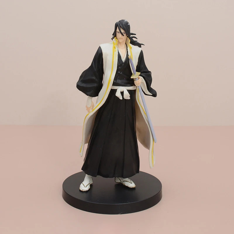 BLEACH Kuchiki Rukia Byakuya Yamamoto Genryuusai Shigekuni PVC Action Figure Ani