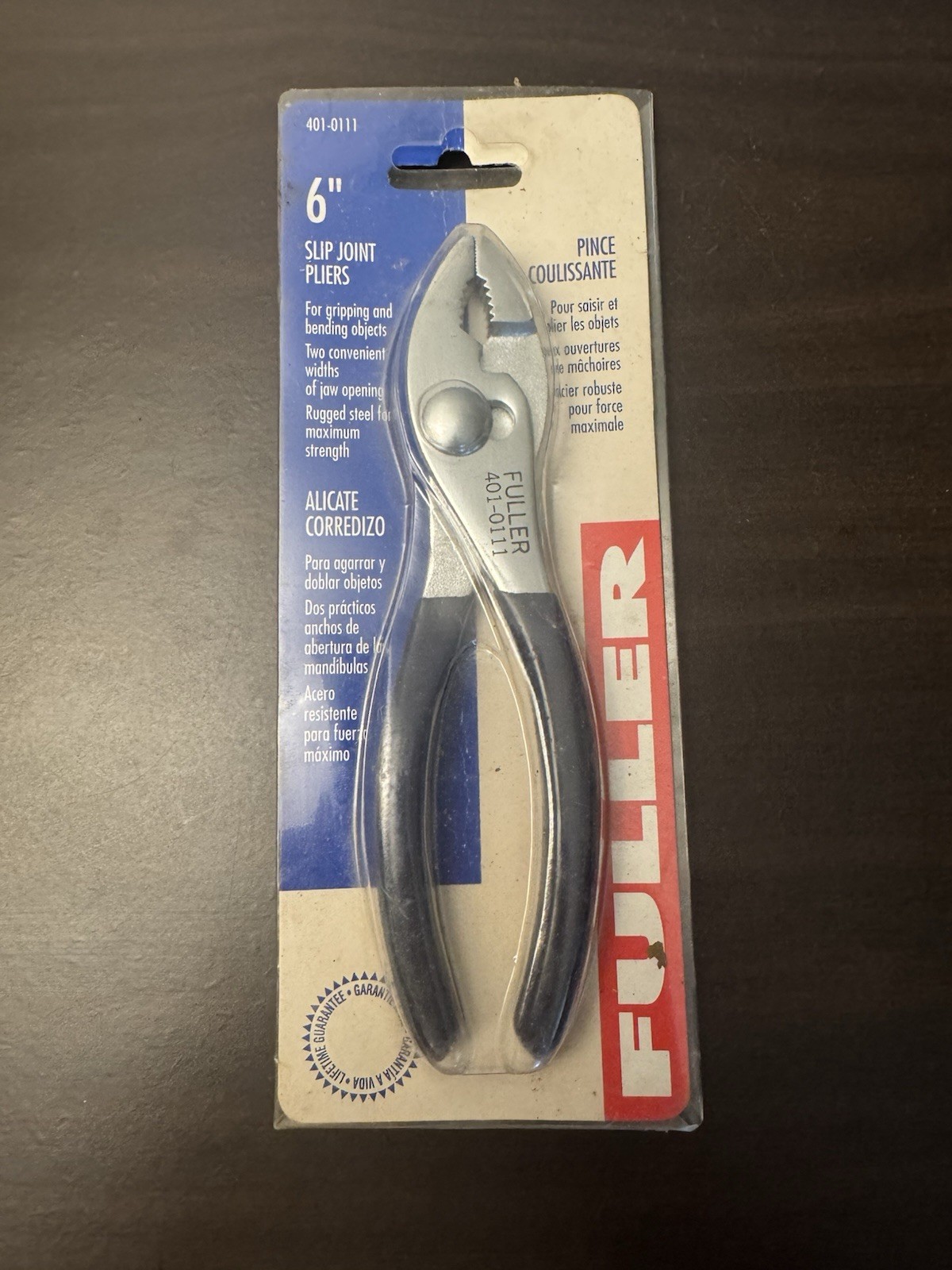 Fuller 6” Slip Joint Pliers - New