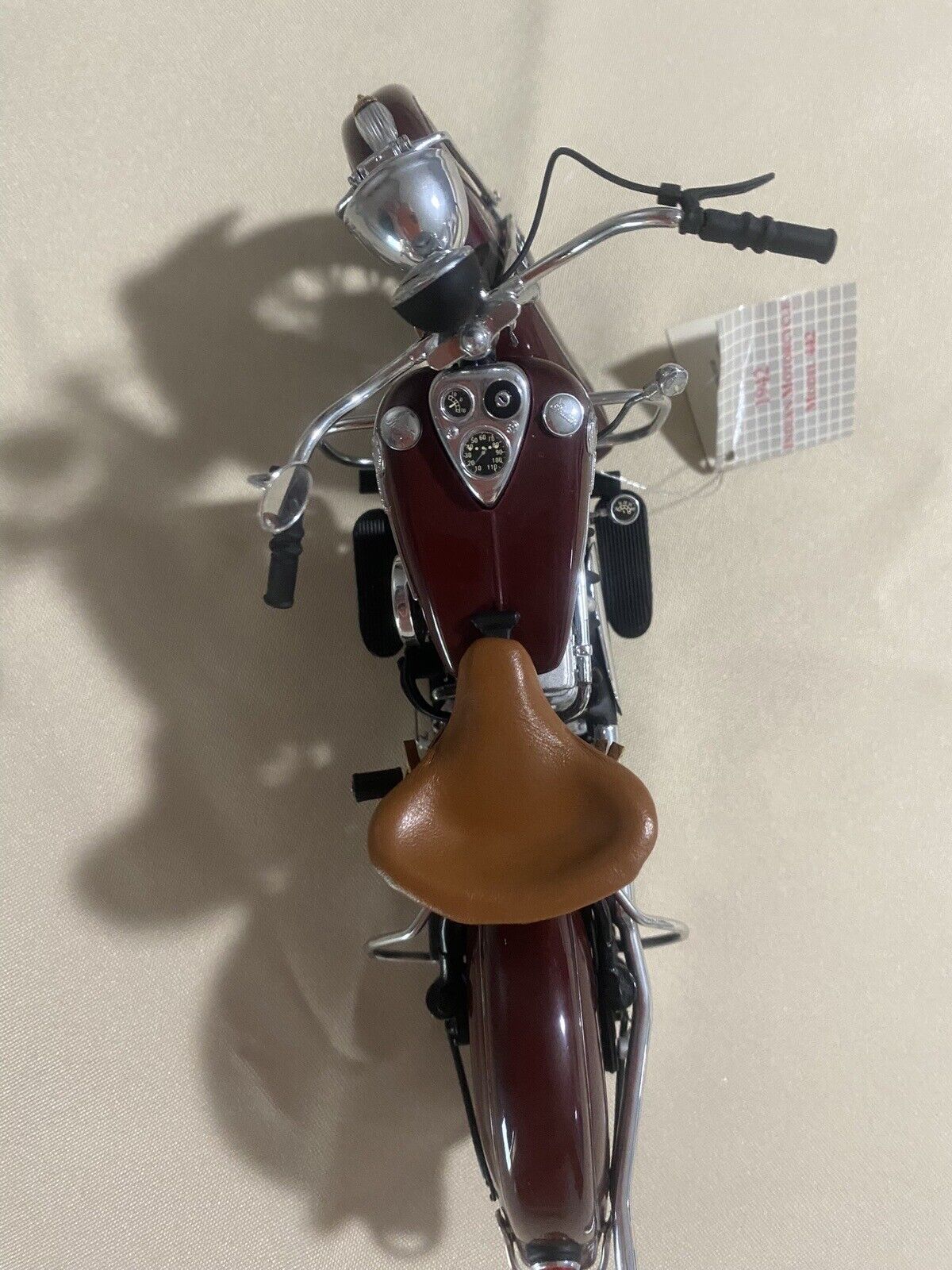Harley Davidson 1942 Indian Motorcycle Franklin Mint 1:10 