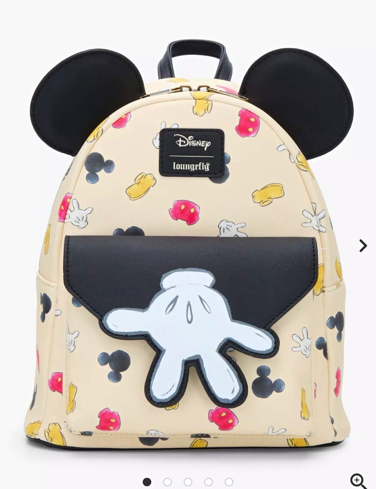 MWT Loungefly Disney Mickey Mouse Mini Backpack with Matching Wallet/Card Holder