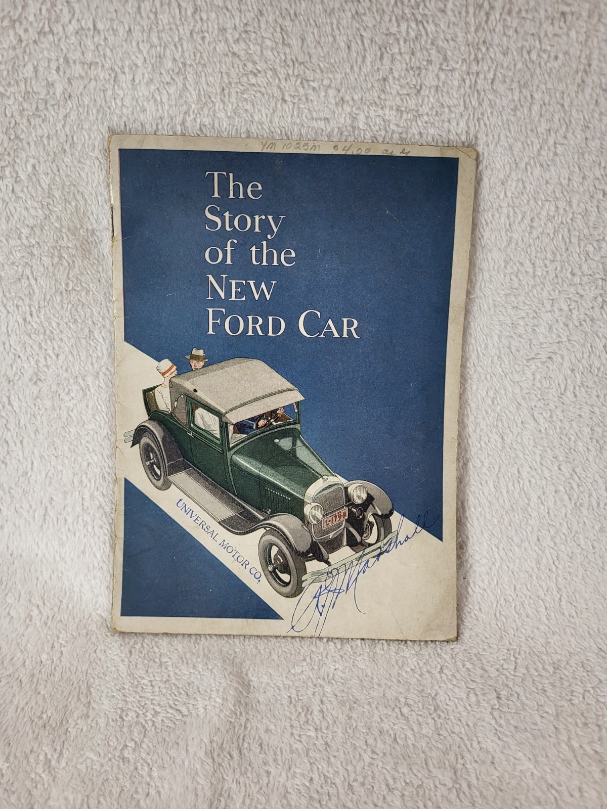 Original 1927 Ford Model A Dealer Sales Brochure 