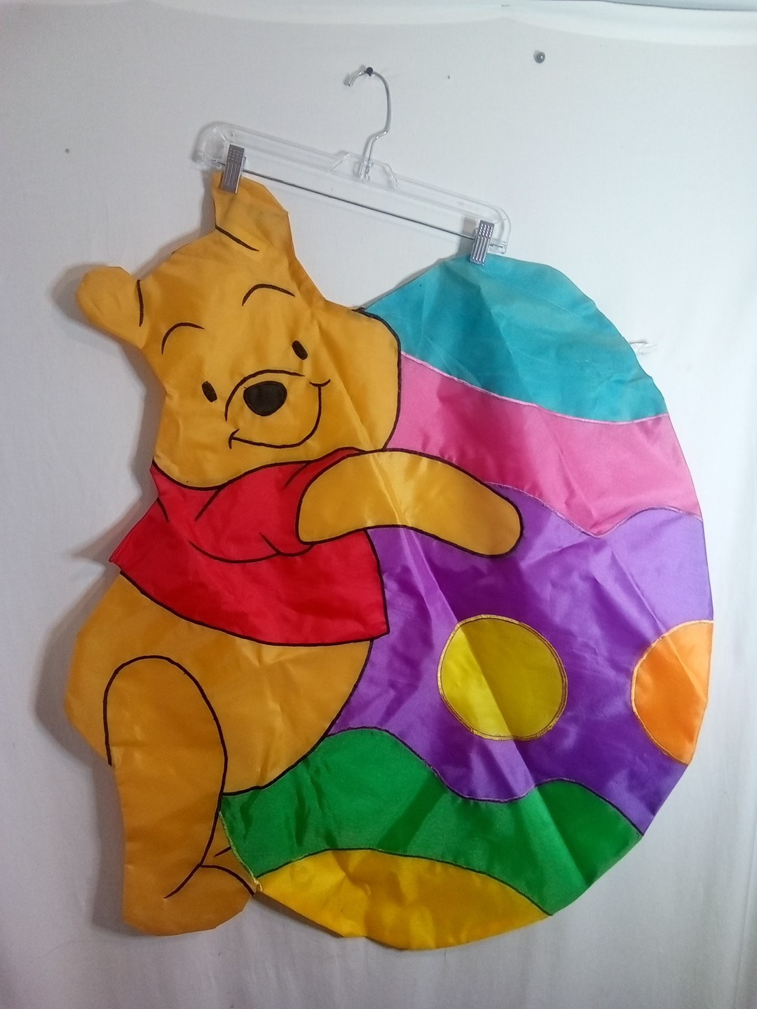 Vintage Winnie The Pooh 100 Acre Collection Easter Egg Flag Windsculpts 1998 New