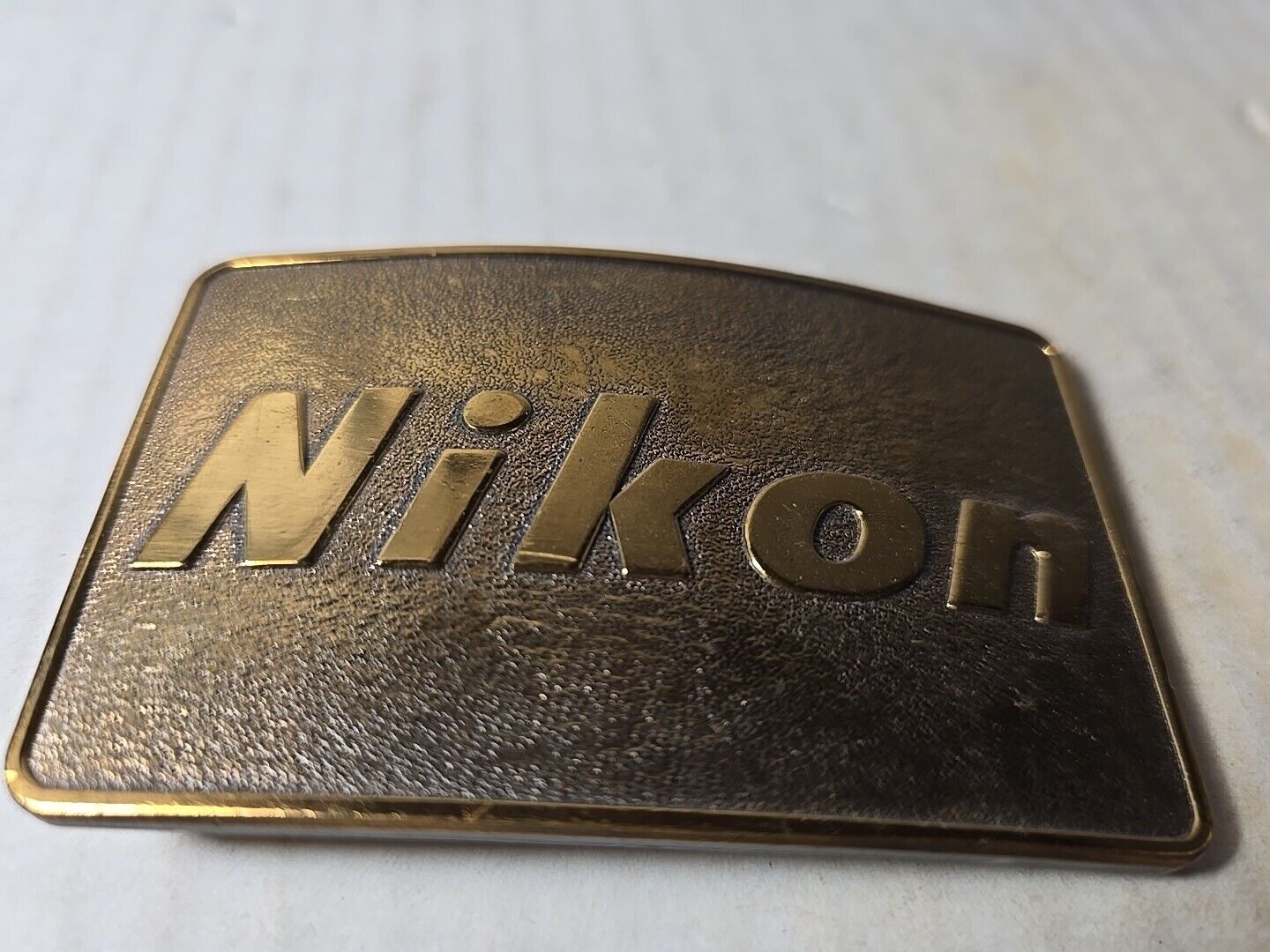 Nikon Camera Photography Film Vintage Belt Buckle