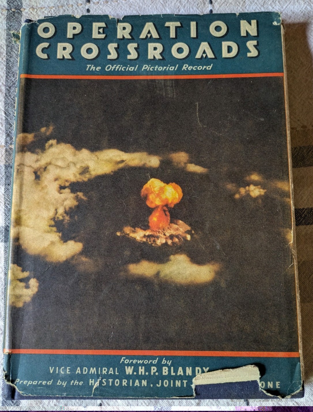Operation Crossroads The Official Pictorial History, WWII Book, Wm Wise 1946