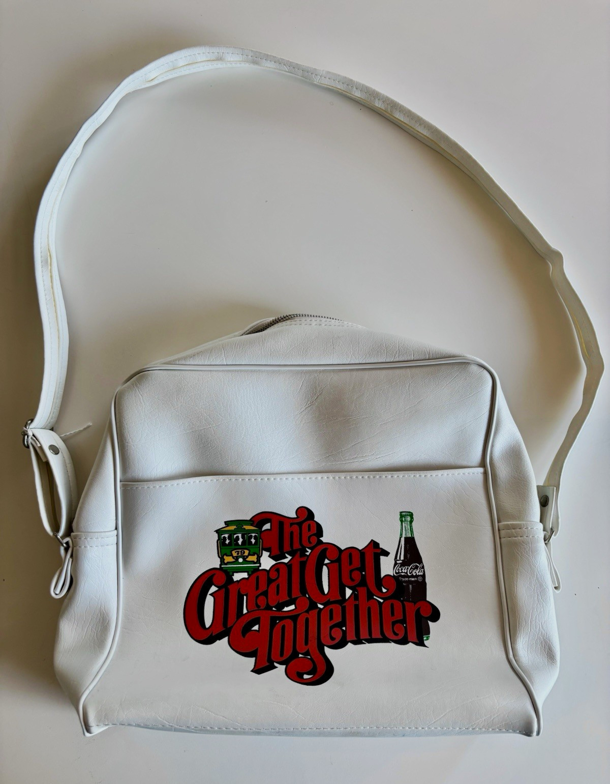 Vintage 1979 Coca-Cola Great Get Together San Francisco Bag & Map Rare Collectib
